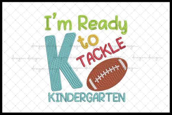 I'm Ready to Tackle Kindergarten: A Designer's Review