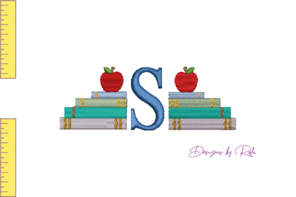 Review: Back to School Books and Apples Design