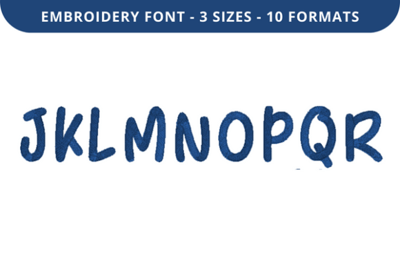 Review: Easykisses Font J to R for Holiday Stitching