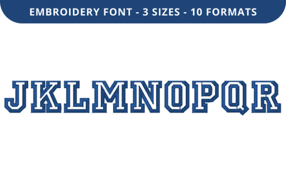 Reviewing College Outline Font J to R for Personalized Gifts